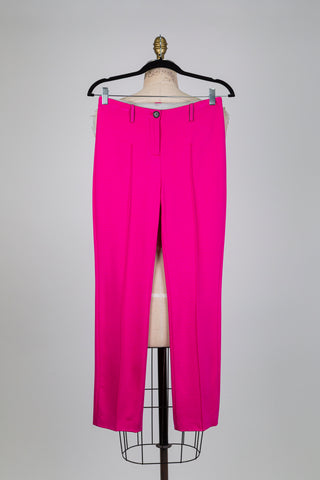 Pantalon mou chic rose (S à L)