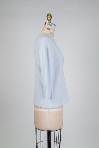 Chandail en cachemire bleu argenté (6)