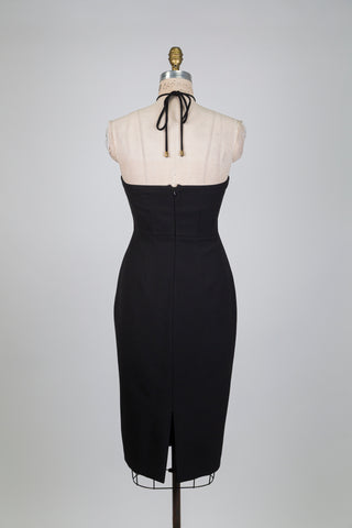Robe noire silhouette parfaite (XS à L)