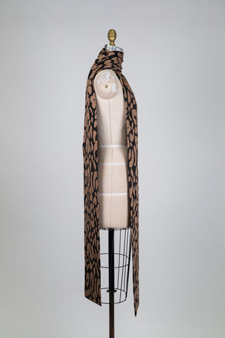 Foulard XXL léopard du désert