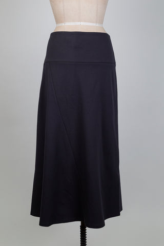 Jupe ardoise à fermeture éclair asymétrique (L/XL)