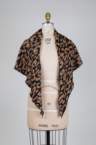 Châle léopard du désert