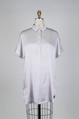 Chemisier tunique gris argenté (6)