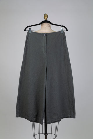 Laurel green culottes skirt (S)