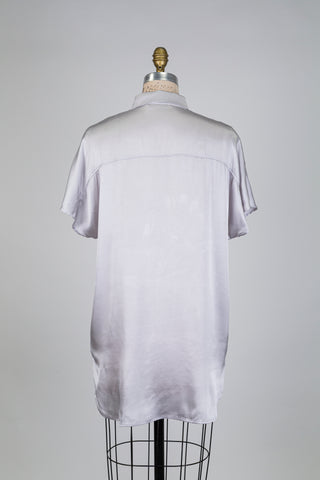 Chemisier tunique gris argenté (6)