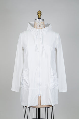 Veste techno chic blanche (S)