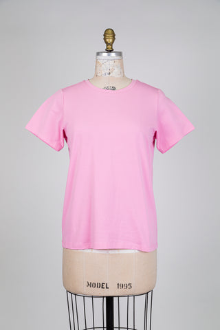 Basic pink T-shirt (S)