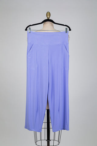 Soft lilac balloon trousers (S)
