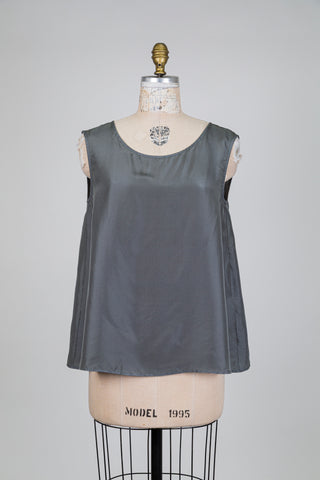 Sage Green Silk Camisole (S)