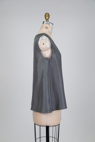 Sage Green Silk Camisole (S)