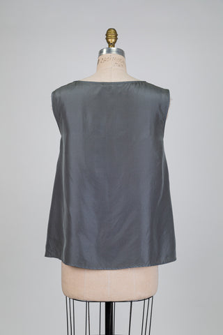 Sage Green Silk Camisole (S)