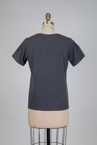 Dark gray classic T-shirt (S)