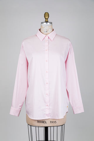 Chemisier oversized rose doux (6)