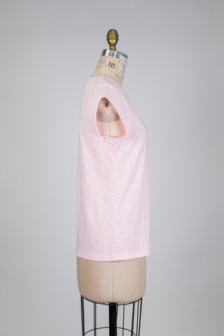 T-shirt rose chiné Amour sans fin (6)