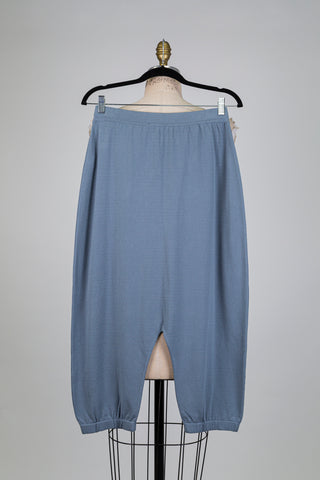 Slate blue harem pants (S)
