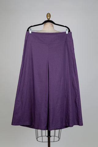 Jupe culotte mauve (XL)