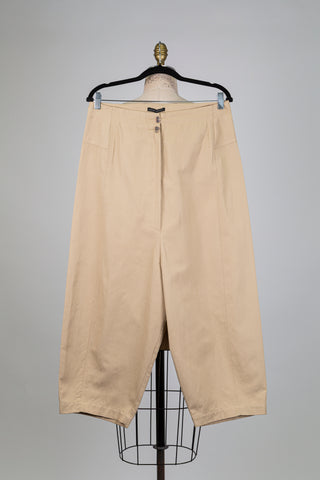 Pantalon sarouel ballon beige (S+L)