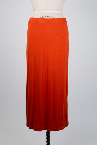 Comfort terracotta pencil skirt (10+)