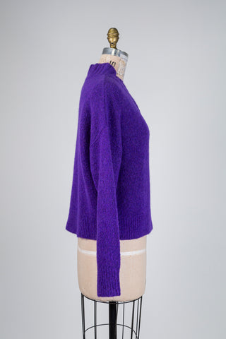 Indigo purple knit sweater (6)