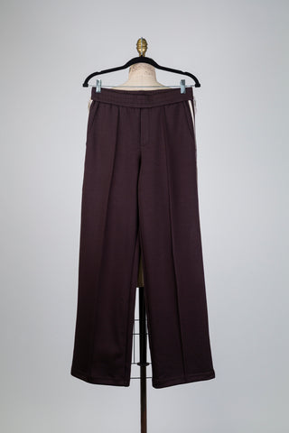 Pantalon jogger brun à liserés contrastants (4 à 12)
