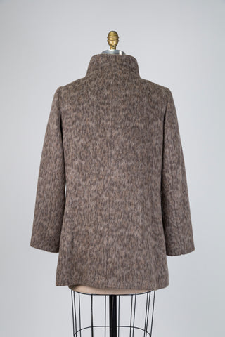 Subtle leopard print taupe coat (6)