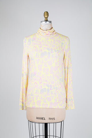 Sulfur yellow sweater with geometric patterns (6)