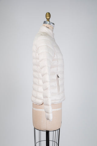 Champagne quilted down jacket (4)