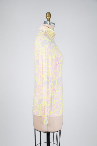 Sulfur yellow sweater with geometric patterns (6)