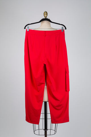 Vermilion cargo pants (XS to XL)