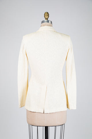 Ivory lace blazer (XS)