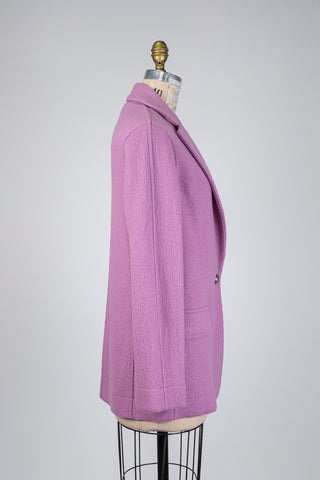 Blazer lilas en laine de mérinos ultra douce (6)