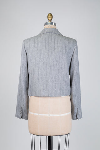 Blazer gris à détails lumineux (6)