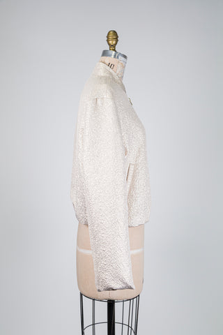 Bomber texturé champagne (8)