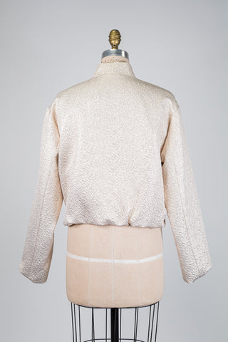 Bomber texturé champagne (8)