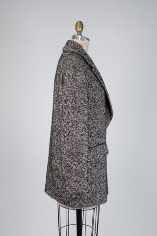 Black textured chevron jacket (6)