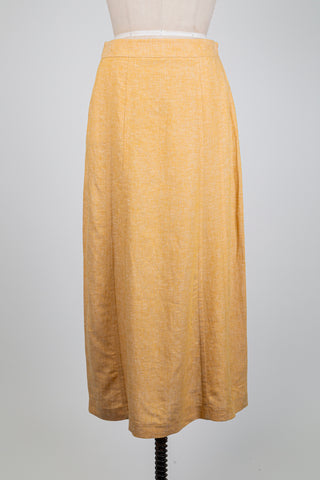 Marigold yellow mottled skirt (S)