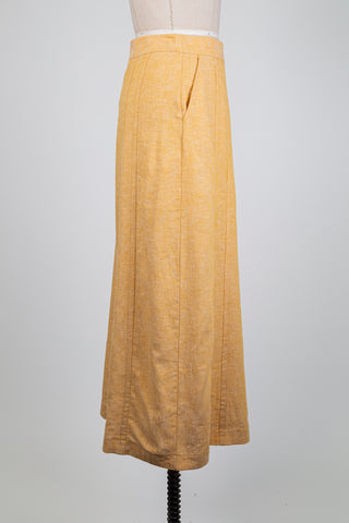 Marigold yellow mottled skirt (S)