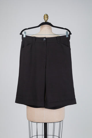 Bermuda tailleur noir (M+L)