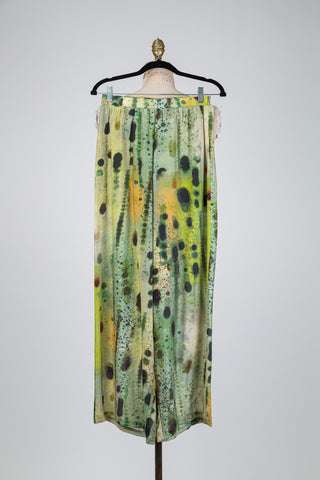 Sage Green Graffiti Pants (XS/S)