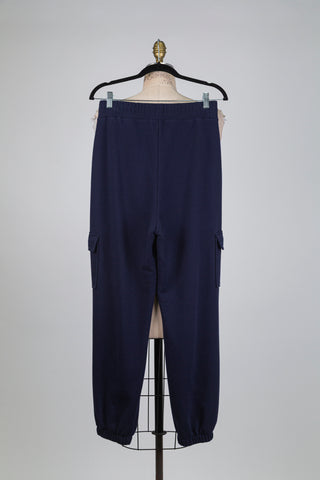 Pantalon jogger cargo marine (6)