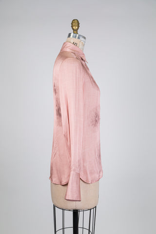 Soft pink patterned blouse (6)