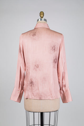 Soft pink patterned blouse (6)
