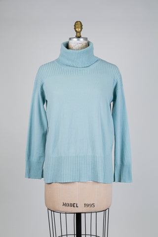 Col roulé luxueux menthe douce (6)