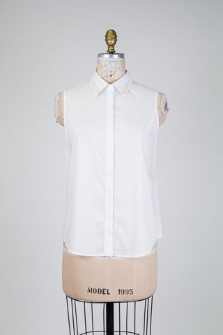 White blouse with decorative collar (6)