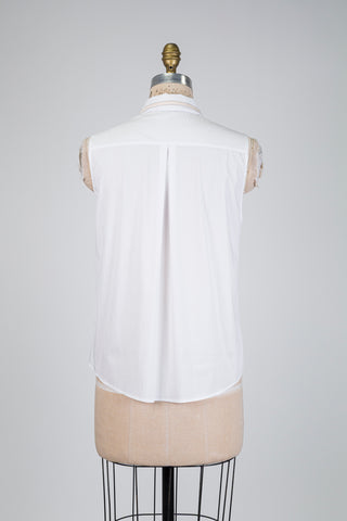White blouse with decorative collar (6)