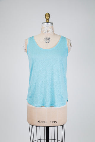 Mottled turquoise top (6)
