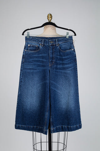 Blue denim shorts (6)