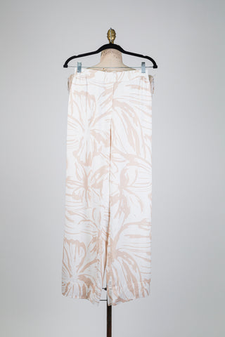 Floral beige cream pants (6)