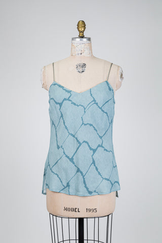 Aqua marl effect camisole with thin straps (6)
