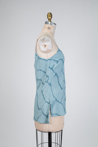 Aqua marl effect camisole with thin straps (6)